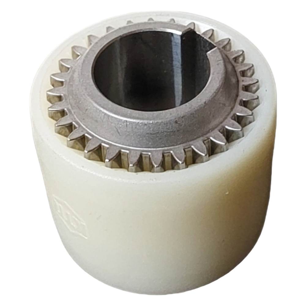 V207010/60021 A diagram showing the dimensions and specifications of the Bowex Vibration Coupling M24.